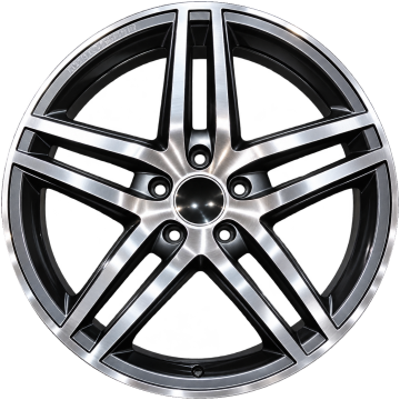 Roda grafite com face diamantada